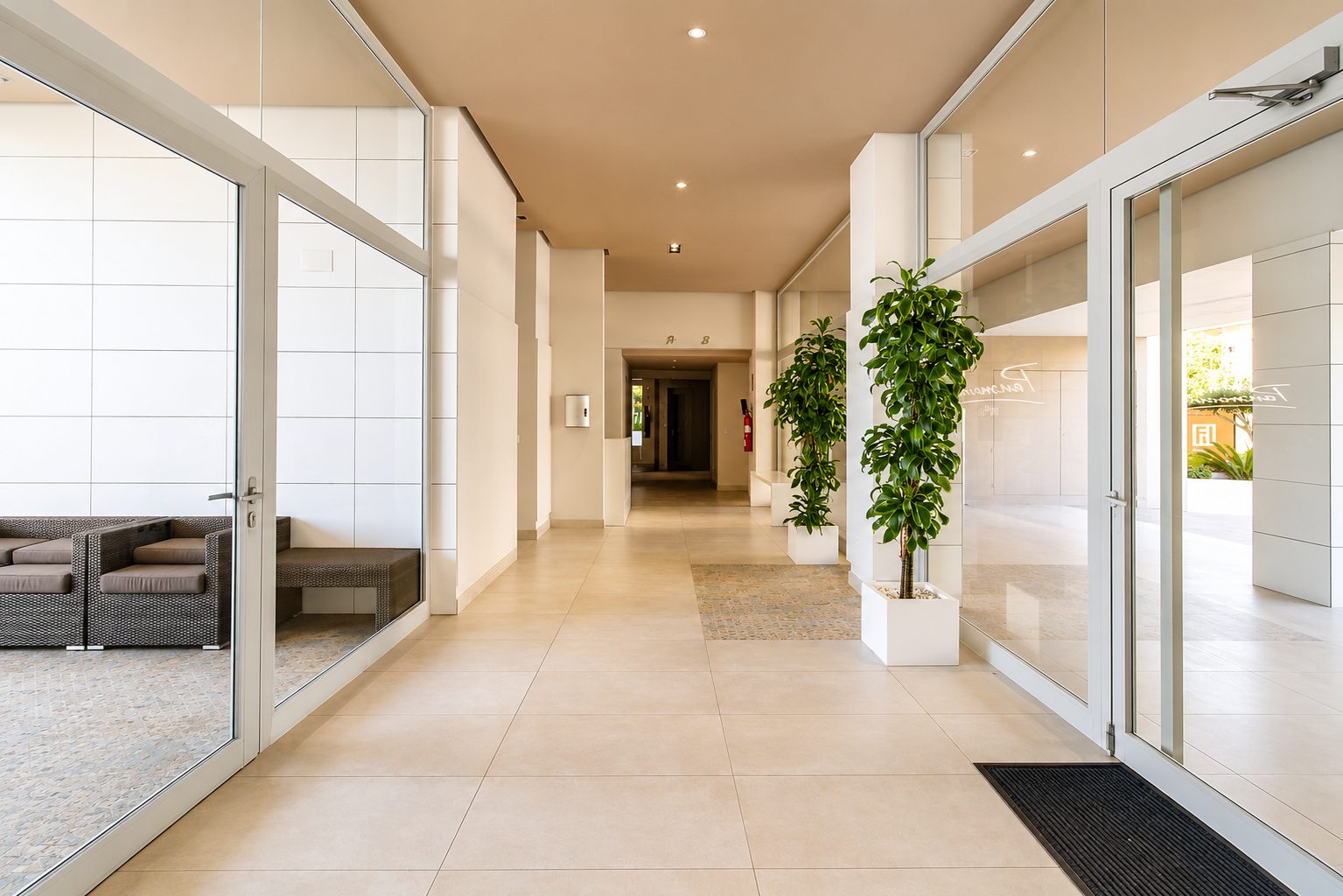 Light-filled halls