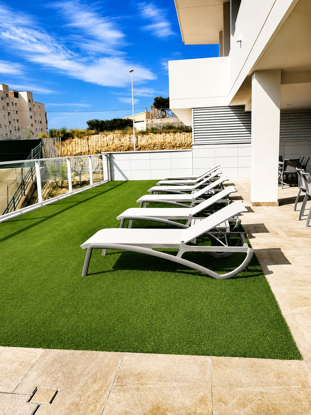Sun terraces